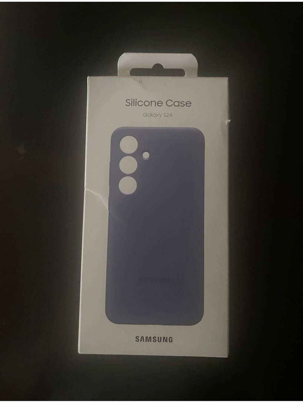 Samsung Silicone Case for Galaxy S24 Violet